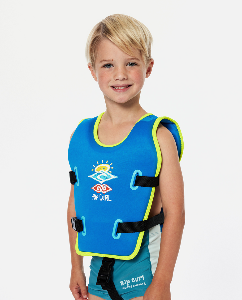 Rip Curl Kids Beach Buoyancy Aid Vest in Blue