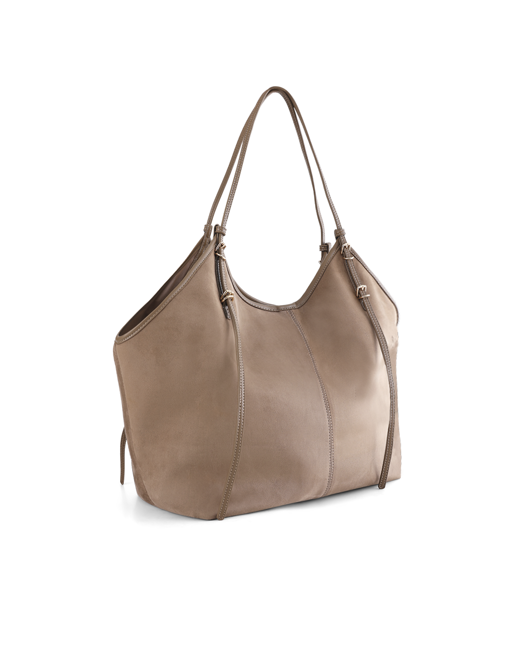 Billini CASSANDRA SHOULDER BAG in FOSSIL SUEDE