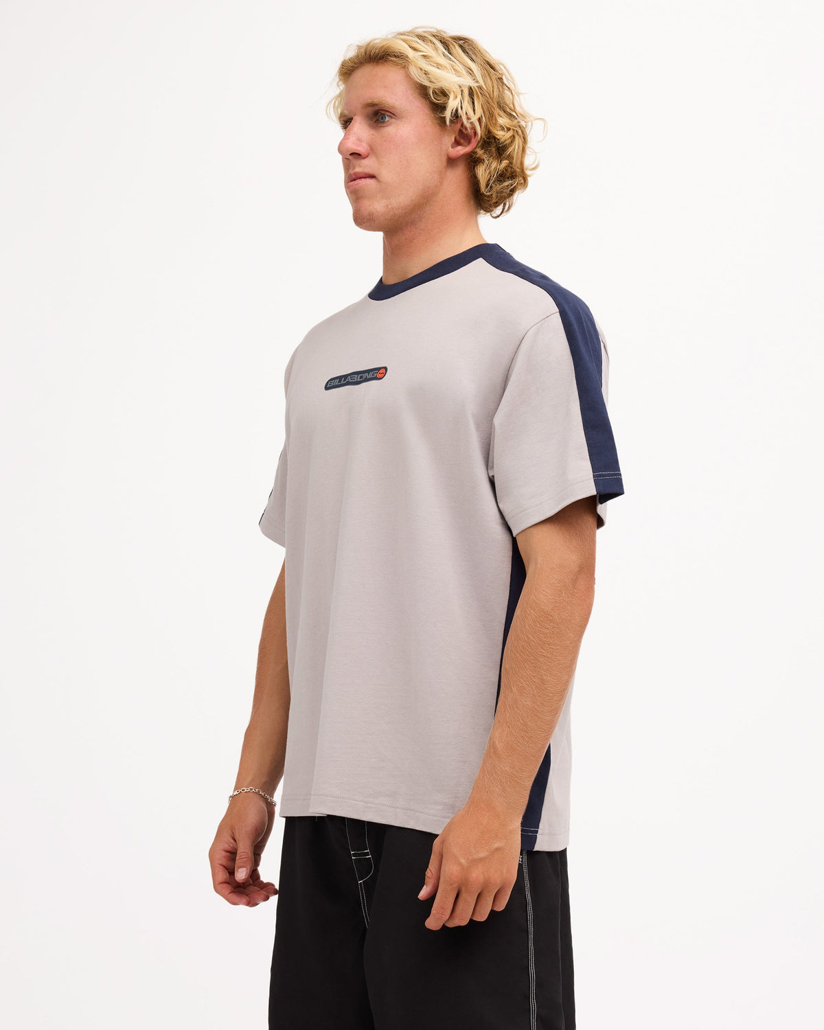 Billabong Mens Spec Iconic T-Shirt in ASH