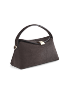Billini ANNALISE HANDLE BAG in DARK CACAO SUEDE