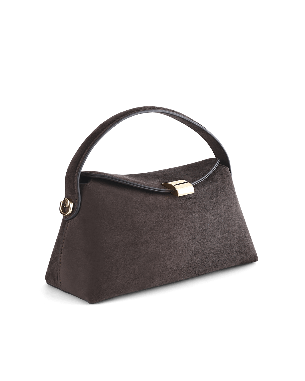Billini ANNALISE HANDLE BAG in DARK CACAO SUEDE