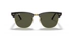 Ray-Ban® CLUBMASTER BLACK ON ARISTA G-1 in Black On Gold