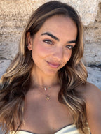 Malakai The Label Kauai Sun Small Hoops in 18k Gold Vermeil in Default Title