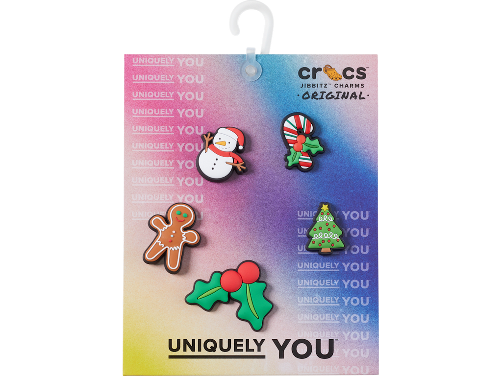 Crocs Iconic Christmas 5 Pack in Single