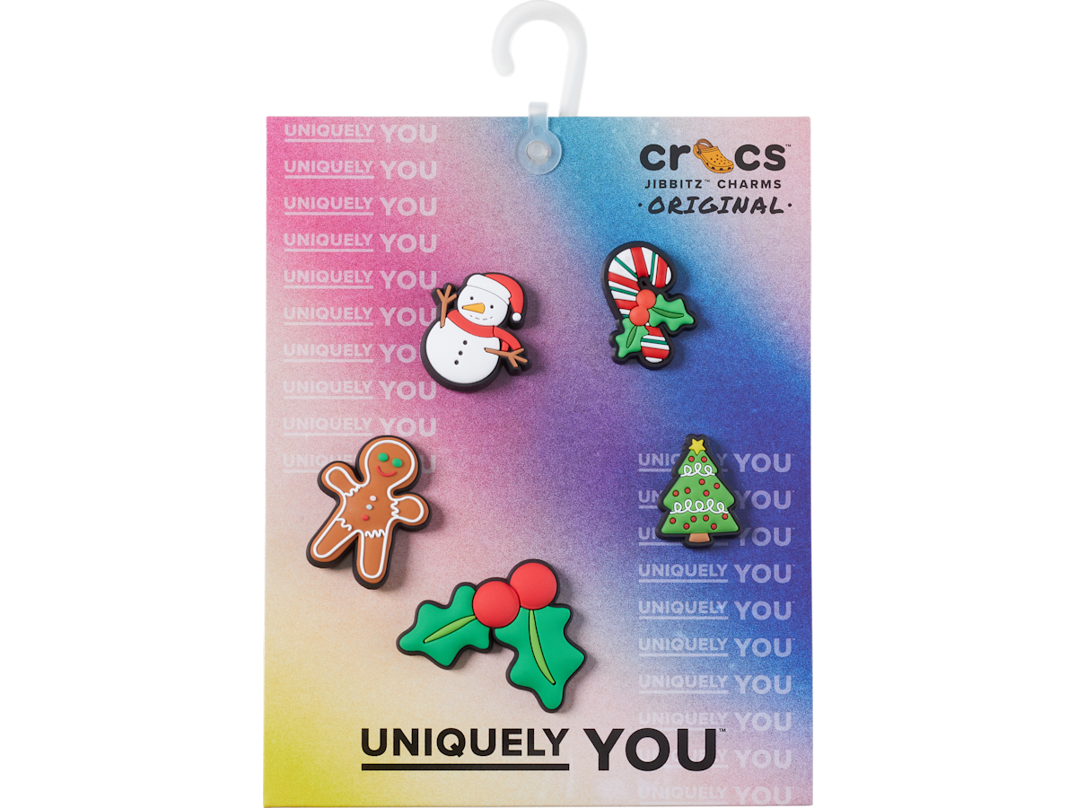 Crocs Iconic Christmas 5 Pack in Single
