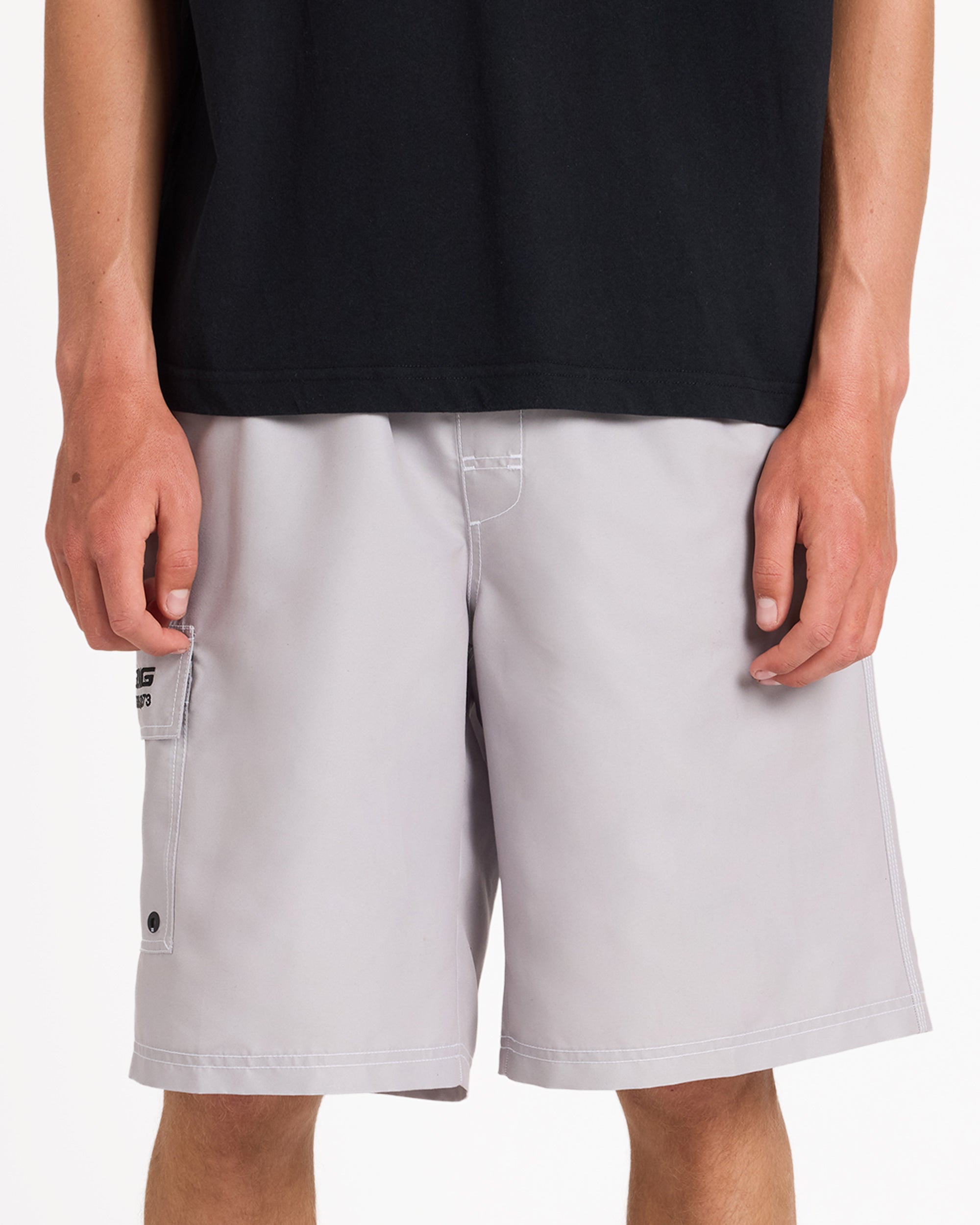 Billabong Mens Throw On 22" Boardshorts in ASH
