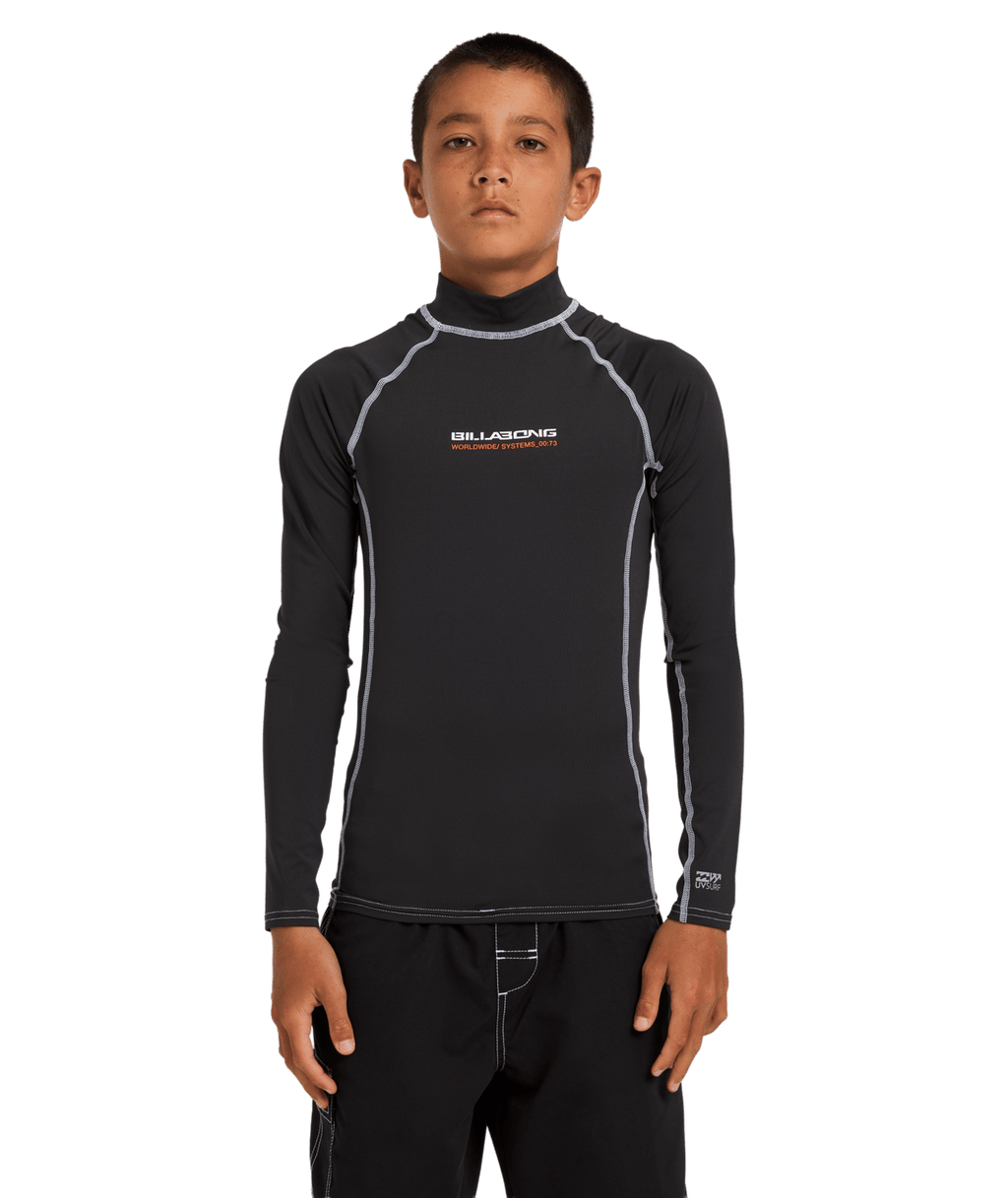 Billabong BOYS SPEC 73 PF LS in WASHED BLACK