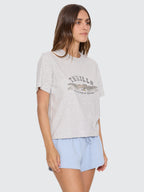 Thrills Co The Power of Dreams Essential Tee - Snow Marle in Snow Marle