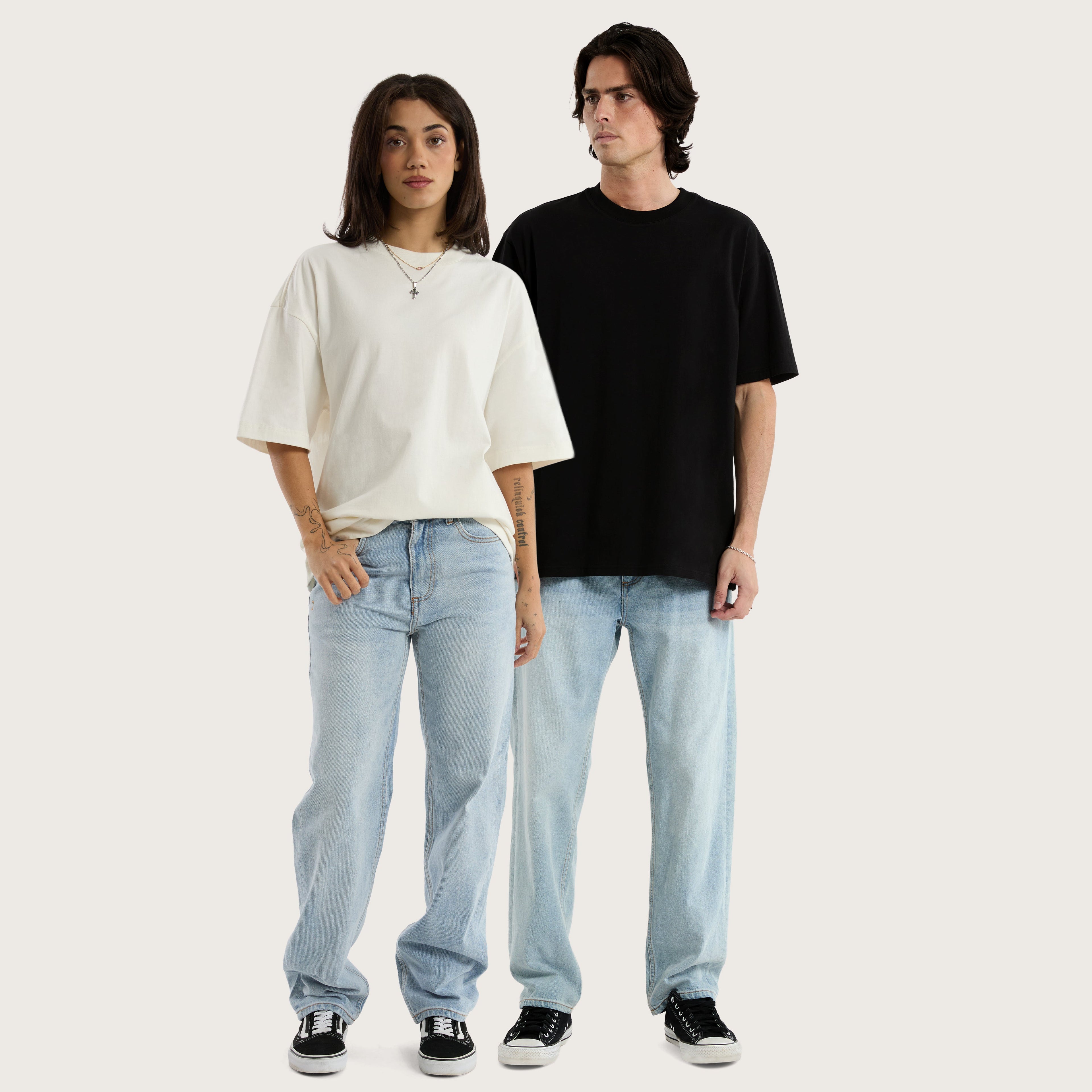 Kiss Chacey K5 Relaxed Fit Jean in Sunbleached Blue