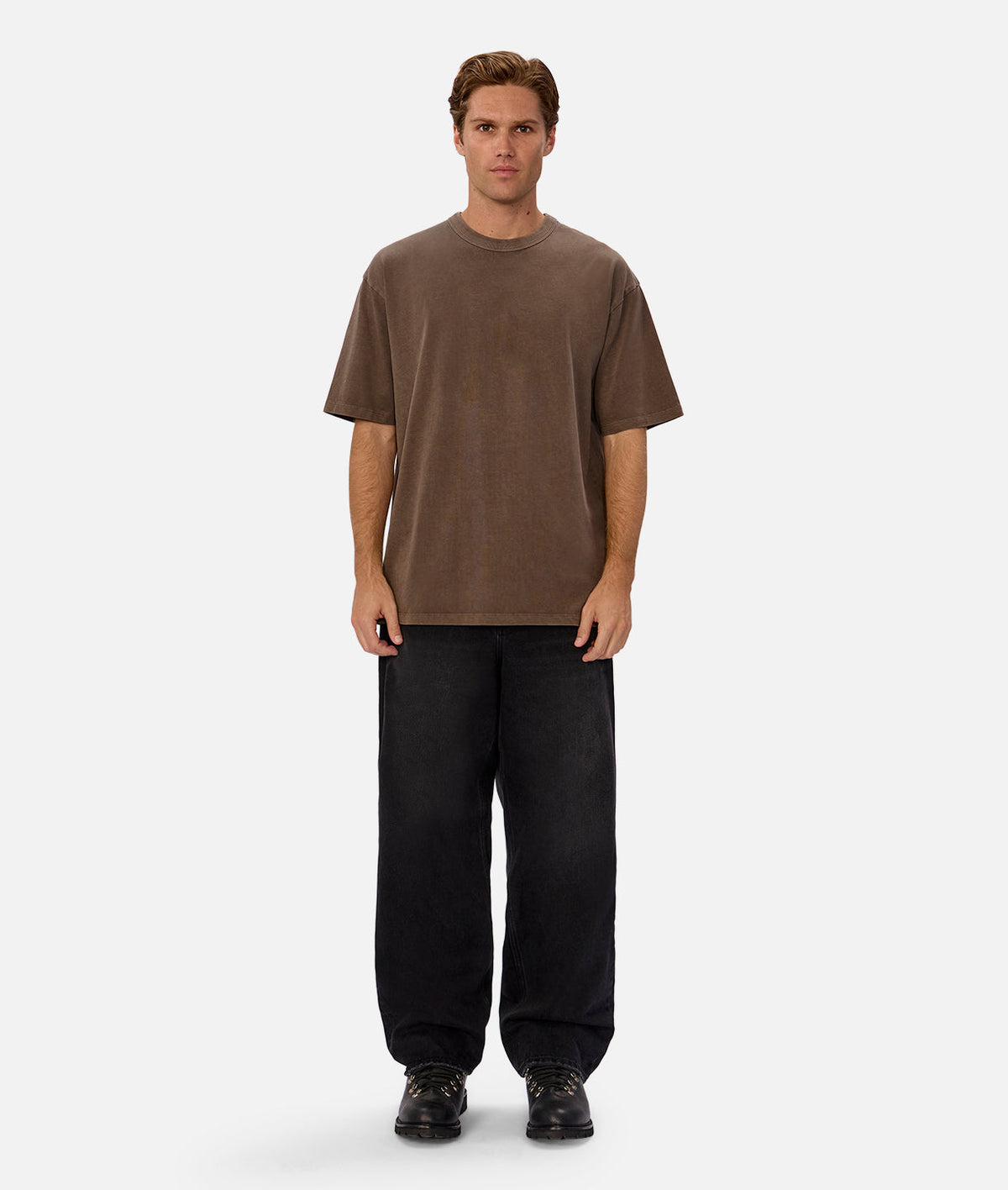 Industrie The Del Sur Tee - Mocha in MOCHA 25