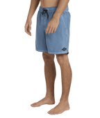 Billabong Mens All Day Overdye Layback 17" Boardshorts in Steel Blue