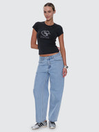 Thrills Co Tony Slouch Low Rise Big Baggy Jean - Ageless Blue in Ageless Blue