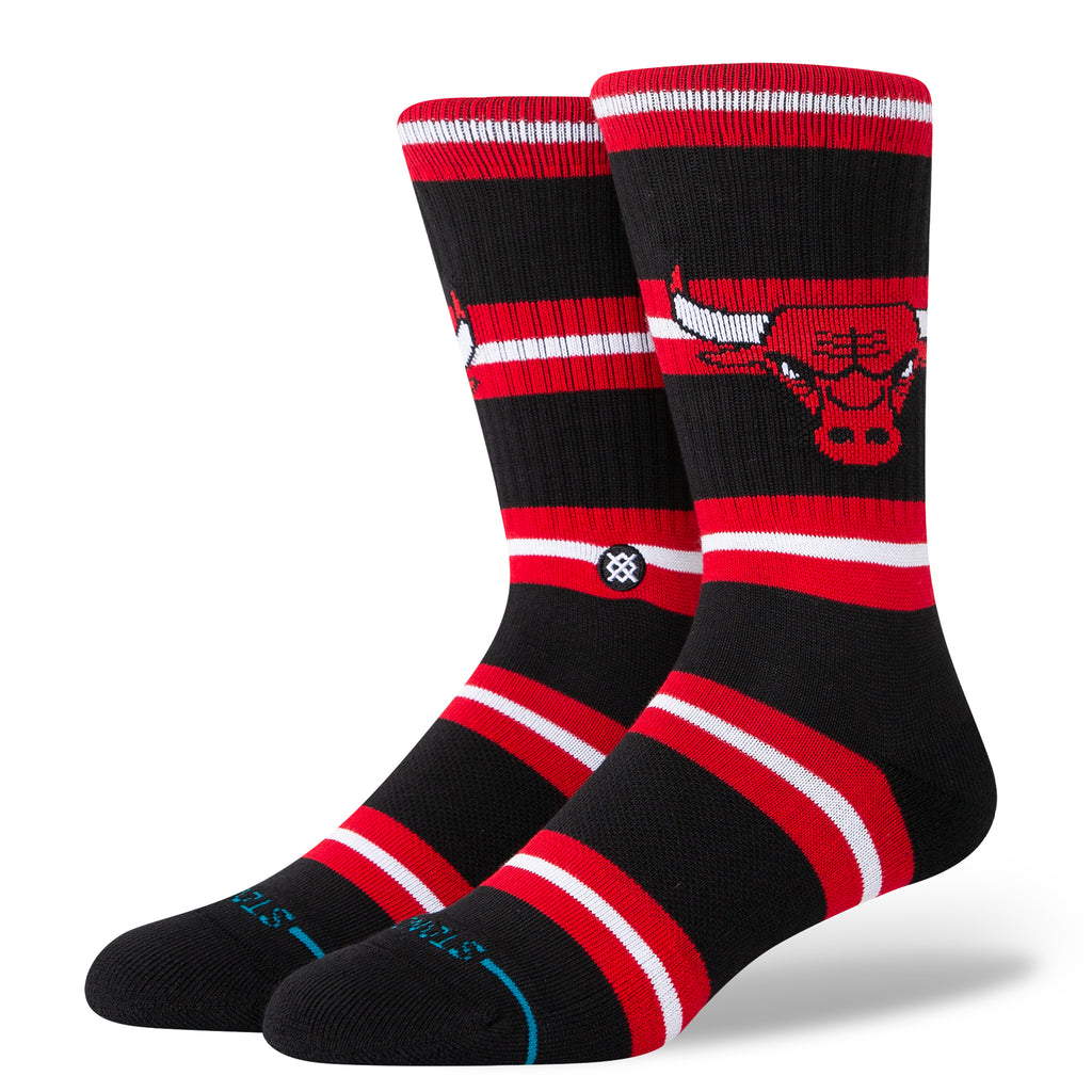 Stance PREP CHICAGO BULLS CREW SOCKS in BLACK