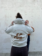 EP SURF Womens Bubble Quarter Zip Jumper - Toffee