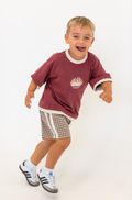 Olas Supply Co FIRE CRACKER MINI TEE in Single