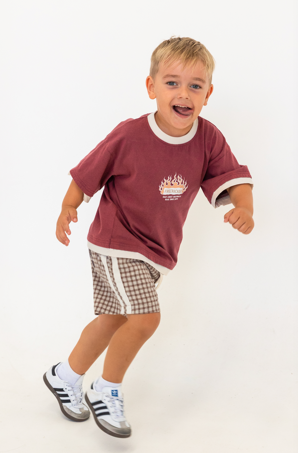 Olas Supply Co FIRE CRACKER MINI TEE in Single