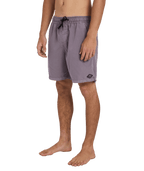 Billabong Mens All Day Overdye Layback 17" Boardshorts in Steel Purple