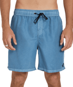 Billabong Mens All Day Overdye Layback 17" Boardshorts in Steel Blue
