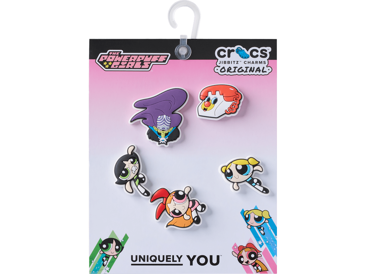 Crocs Powerpuff Girls 5Pck in Single