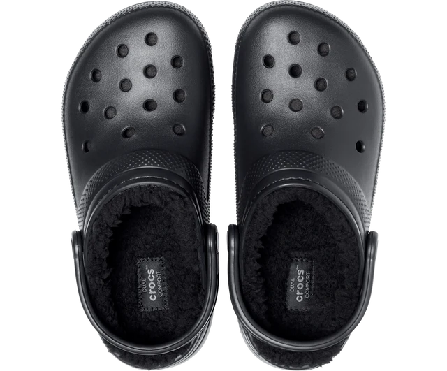 Crocs Classic Lined Clog Black/Black
