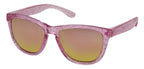 Carve Cali Junior - Kids Crystal Pink Glitter Frame with Grey with Pink Iridium Lens in Single
