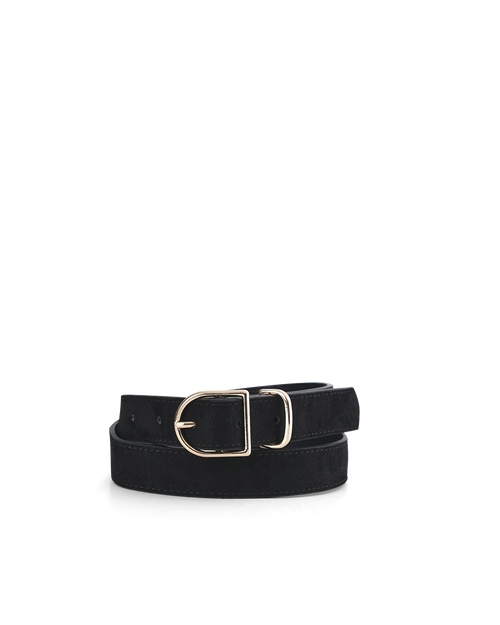 Billini CYLLA BELT in BLACK SUEDE-GOLD
