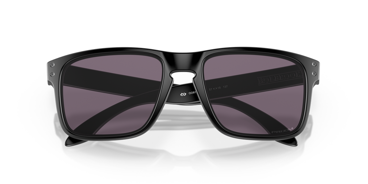 Oakley HOLBROOK MATTE BLACK PRIZM GRE in Matte Black