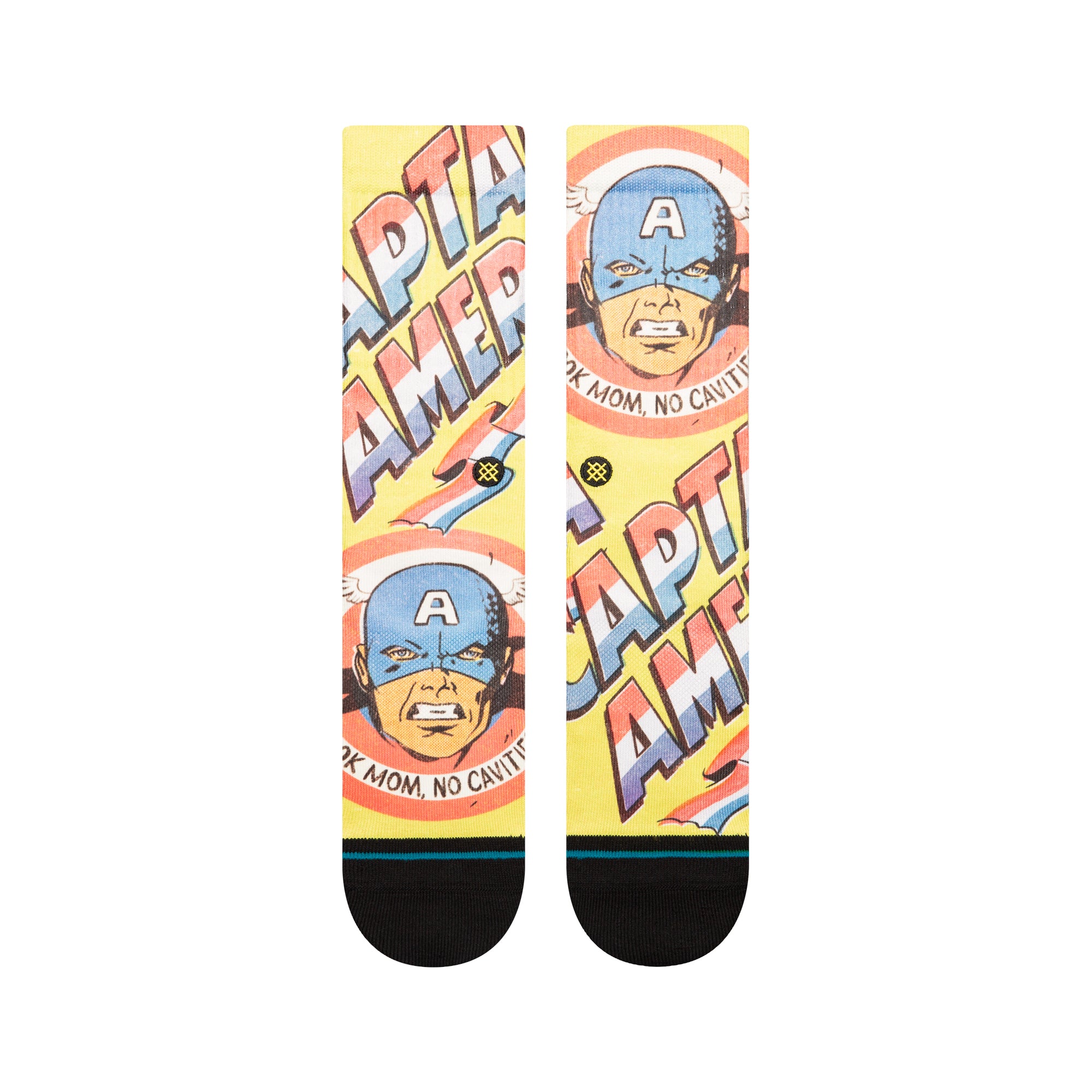 Stance NO CAVITIES in YELLOW