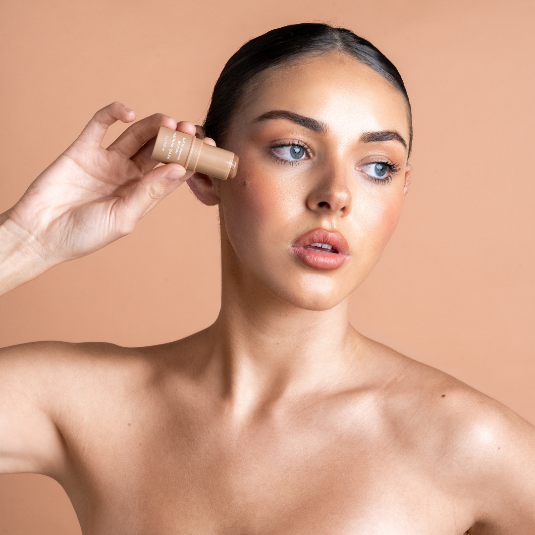 Avocado Zinc Spf 50 Natural Bronzer in Medium-Dark