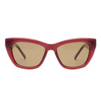 Le Specs LUMEN + CRANBERRY in BROWN MONO POLARIZED