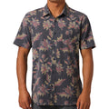 O'Neill Upf Slub Standard Ss Woven Shirt in BLK BLACK