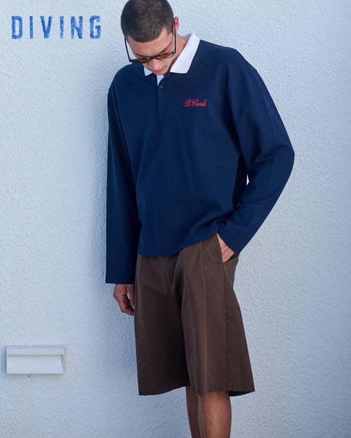B. Cools pleat short chocolate in Single