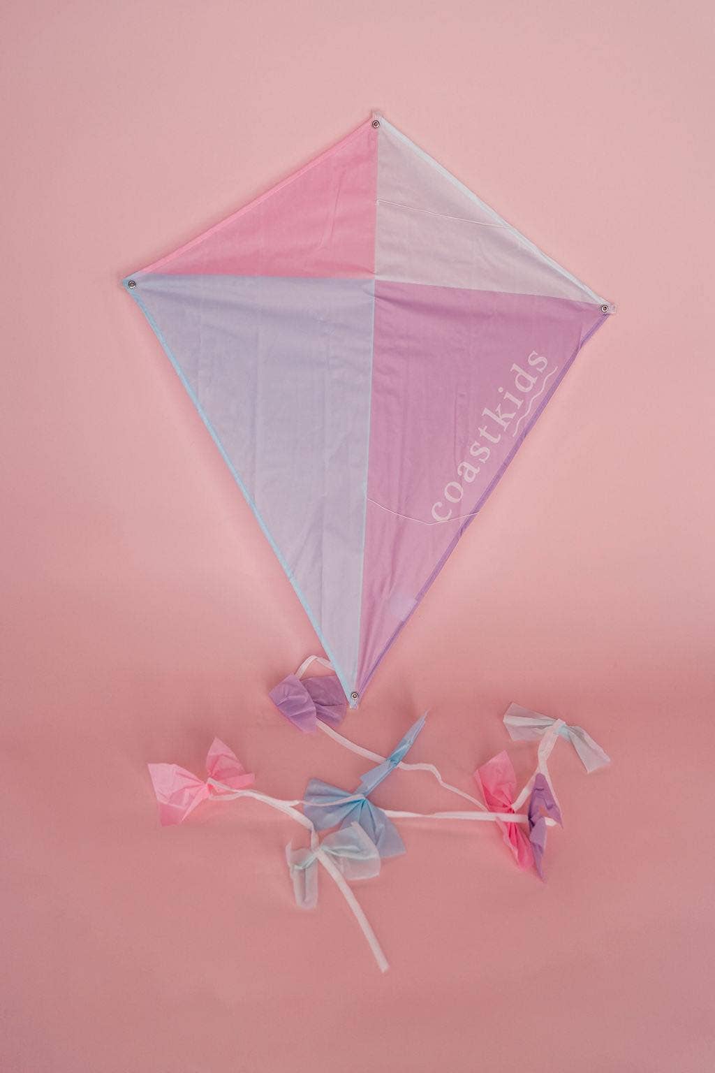 Coast Kids Traditional Kite - Kirra - Made from Recycled Plastic Bottle in Purple