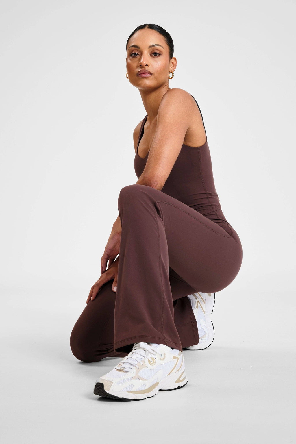 All Fenix Allfenix Cloudcore Flared Legging in Espresso