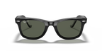 Ray-Ban® WAYFARER BLACK GREEN POLARIZED in Black