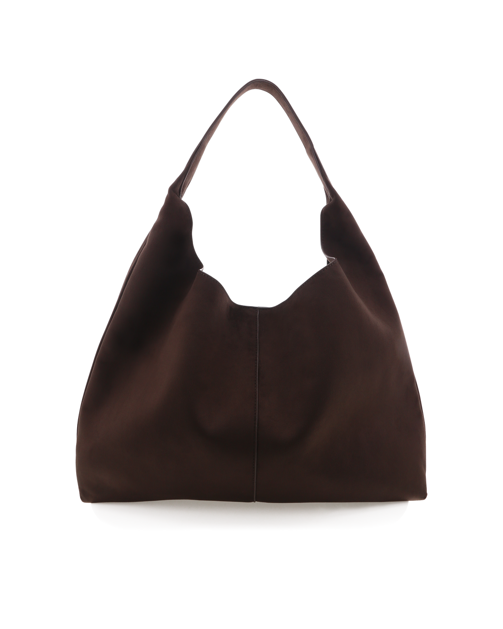 Billini REMI SHOULDER BAG in DARK CACAO SUEDE