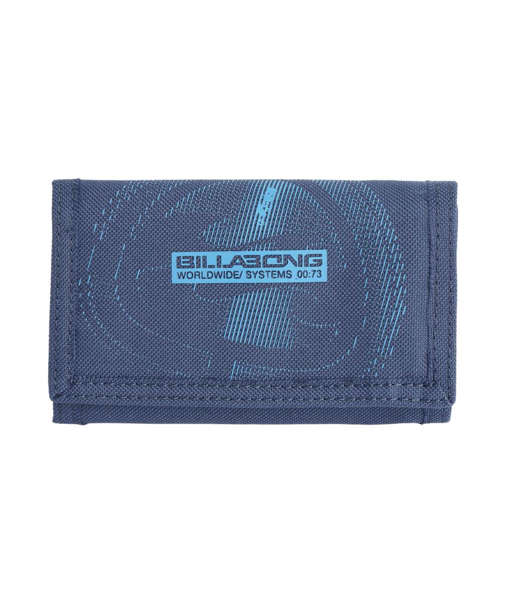 Billabong Mens Atom Tri-Fold Wallet in Navy