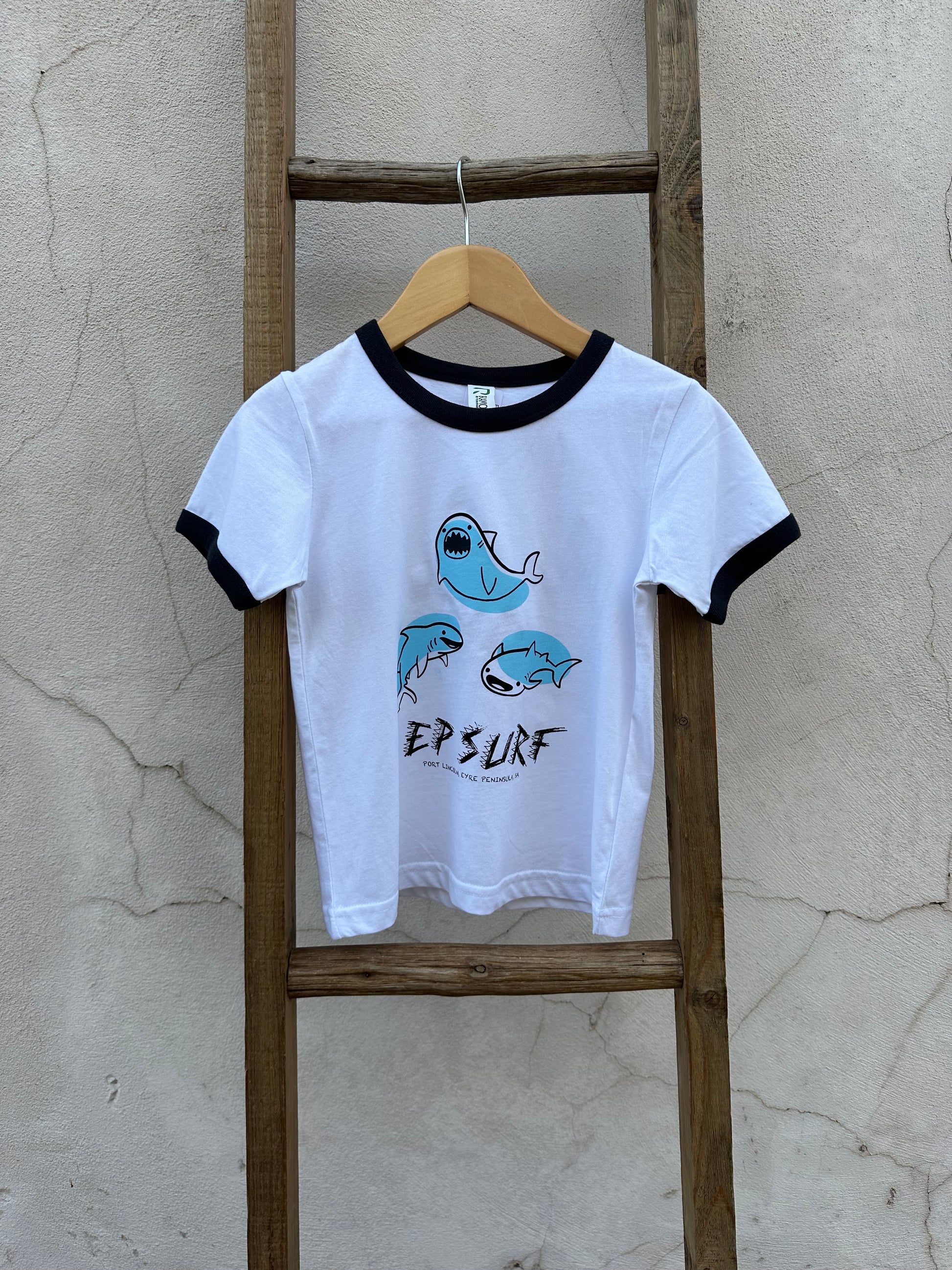 EP SURF Kids Baby Sharks Tee
