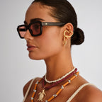 Le Specs IMPOSSIBLE BLACK in CINNAMON TINT