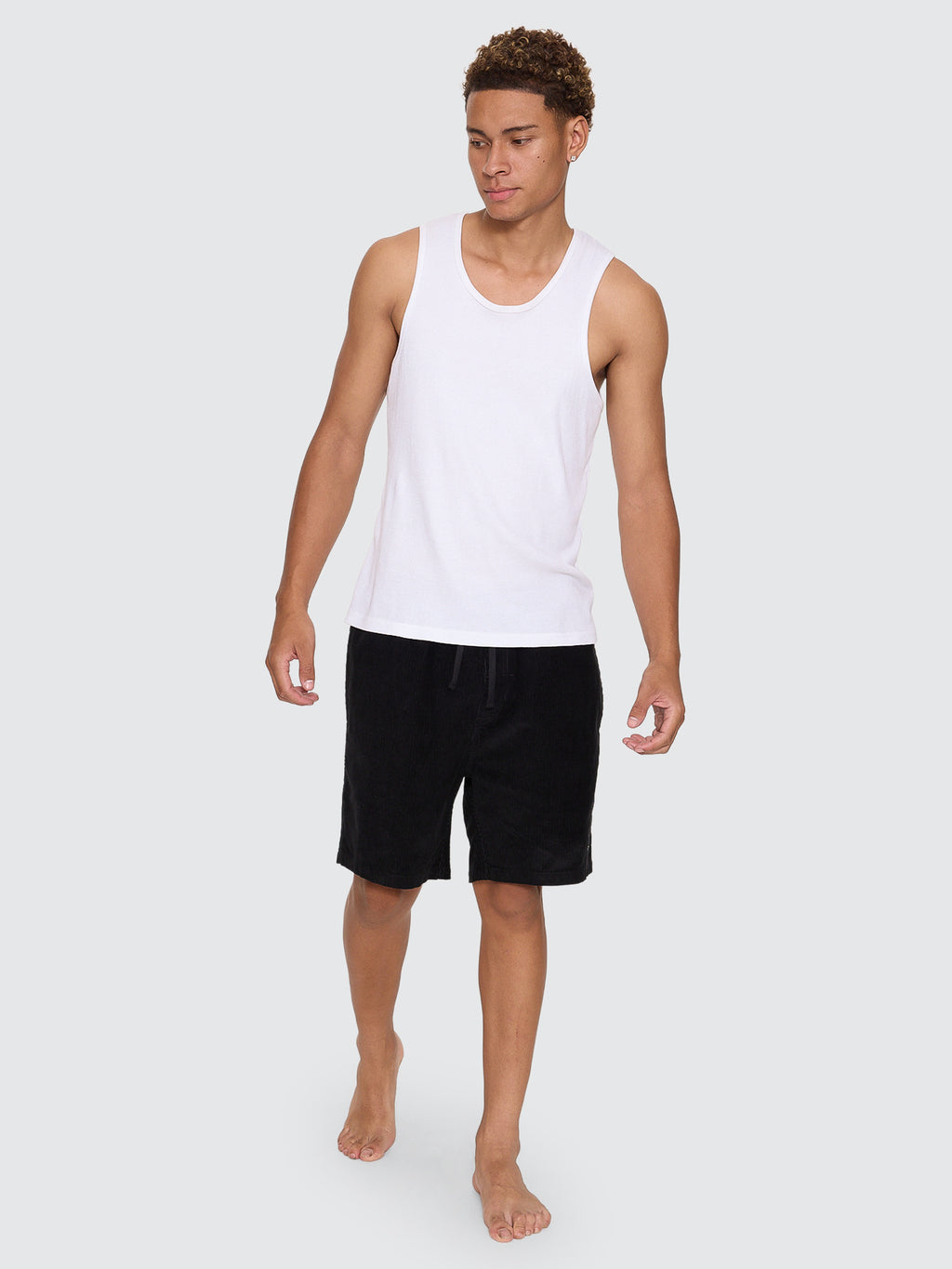 Thrills Co Thrills Forever Cord Volley - Black in Black