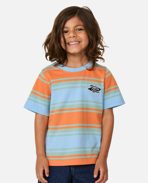 Rip Curl Ocean Party Stripe Tee - Kids in Multico
