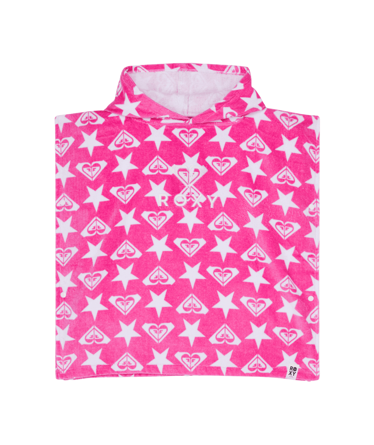 Roxy Girls 2-7 Stay Magical Hooded Towel in Pink Carnation Super