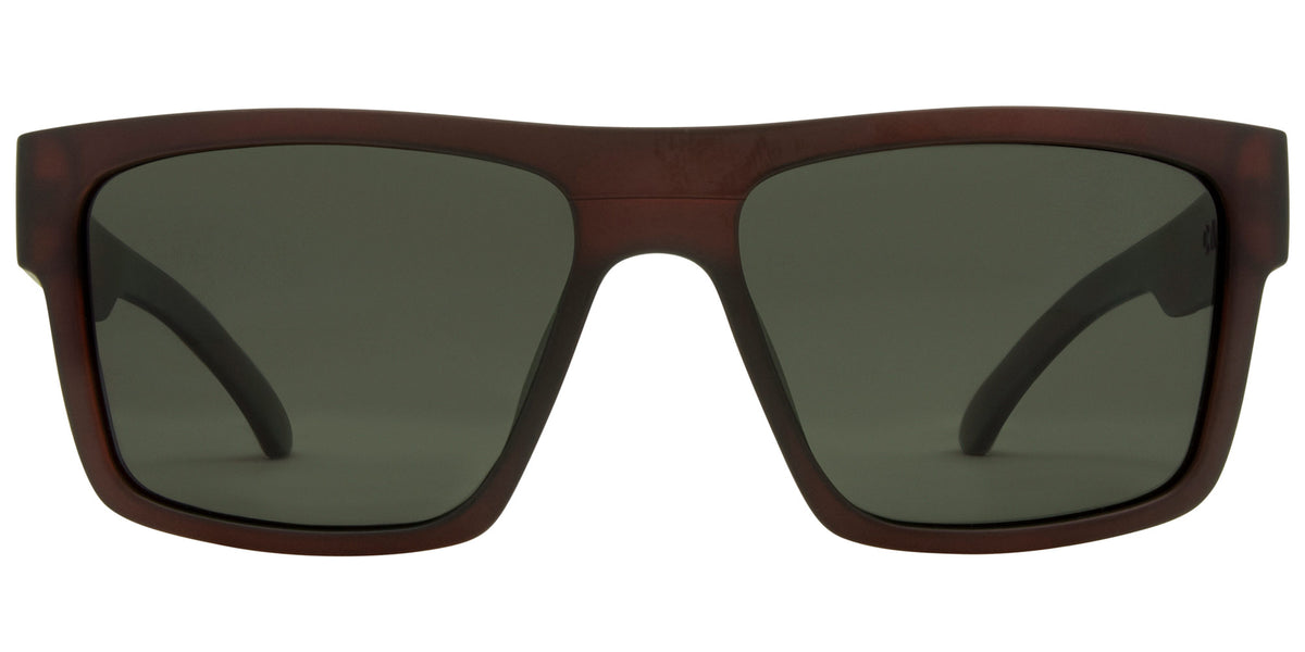 Carve VOLLEY XL - Matt translucent Brick, Green polarized in Single