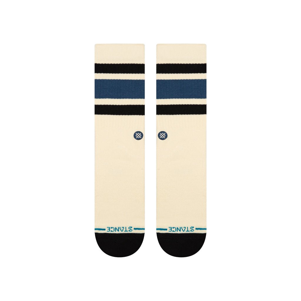 Stance BOYD CREW SOCKS - BUTTER in DARKROYAL