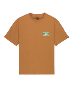 Quiksilver Mens Serenity Splash T-Shirt in Tobacco Brown