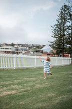 Coast Kids Traditional Kite - Kirra - Made from Recycled Plastic Bottle in Purple