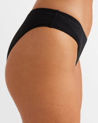Billabong Womens Sol Searcher Bondi Bikini Bottom in Black Pebble