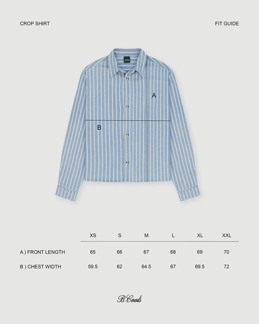 B. Cools pocket shirt stripe in Single
