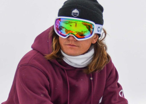 Carve First Tracks Matt White Orange-Green Ird in n/a