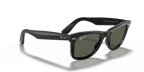 Ray-Ban® WAYFARER BLACK GREEN POLARIZED in Black